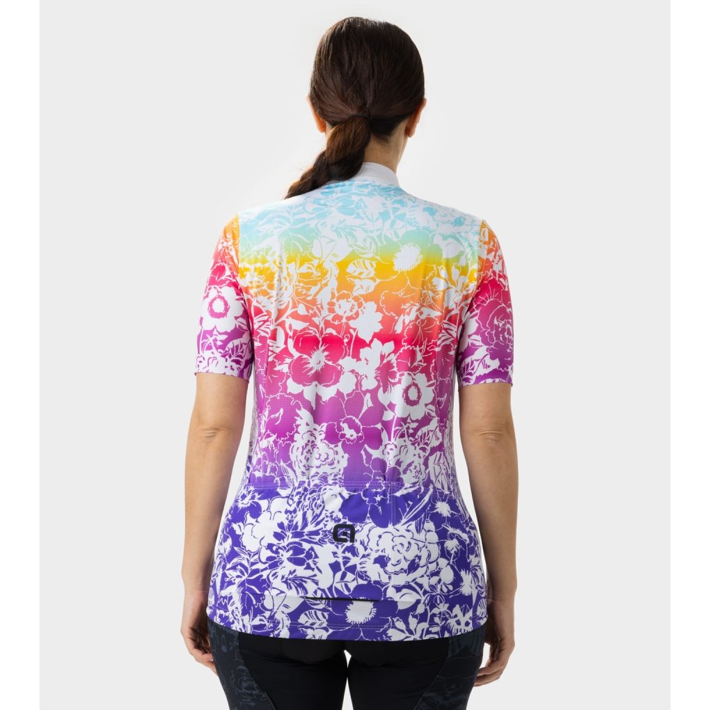 Alé PRAGMA Nadine Short Sleeve Jersey Women - white
