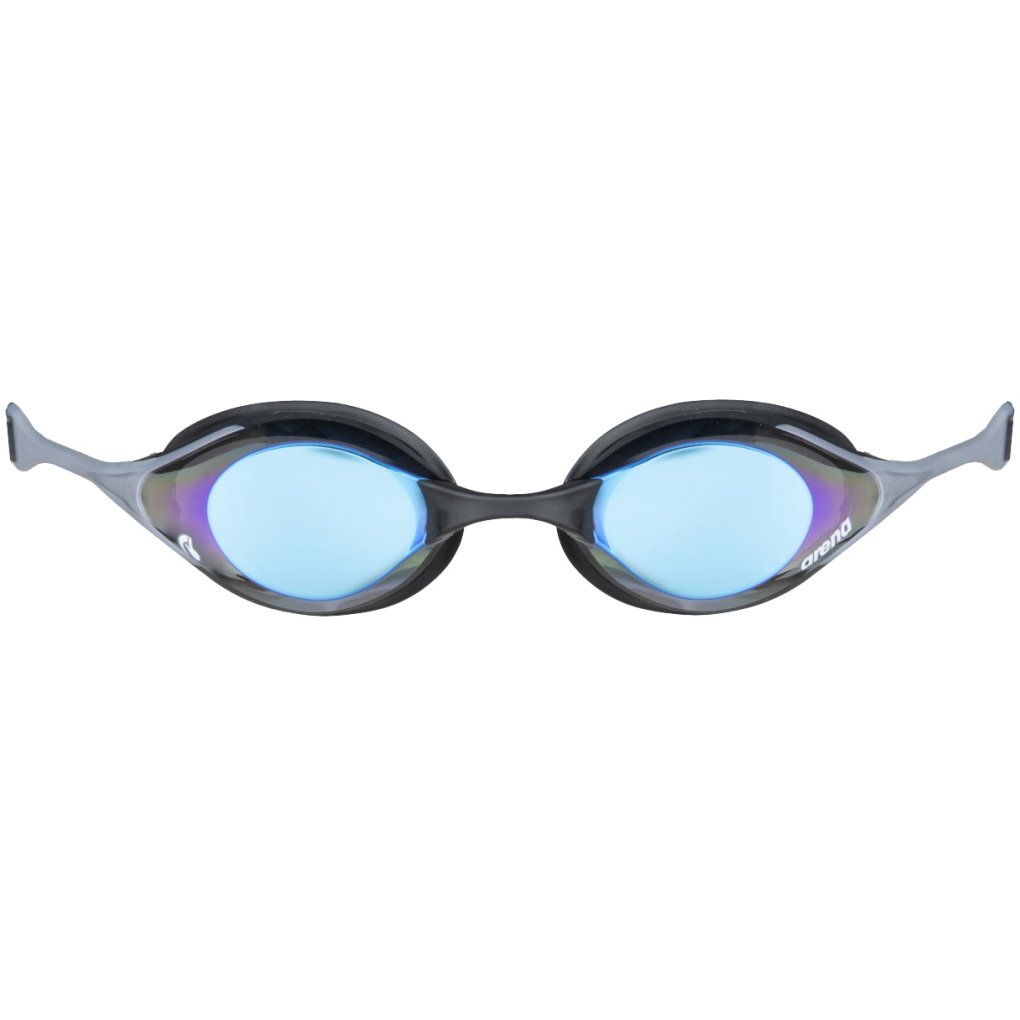 arena Cobra Swipe Mirror Swimming Goggles - Blue/Silver