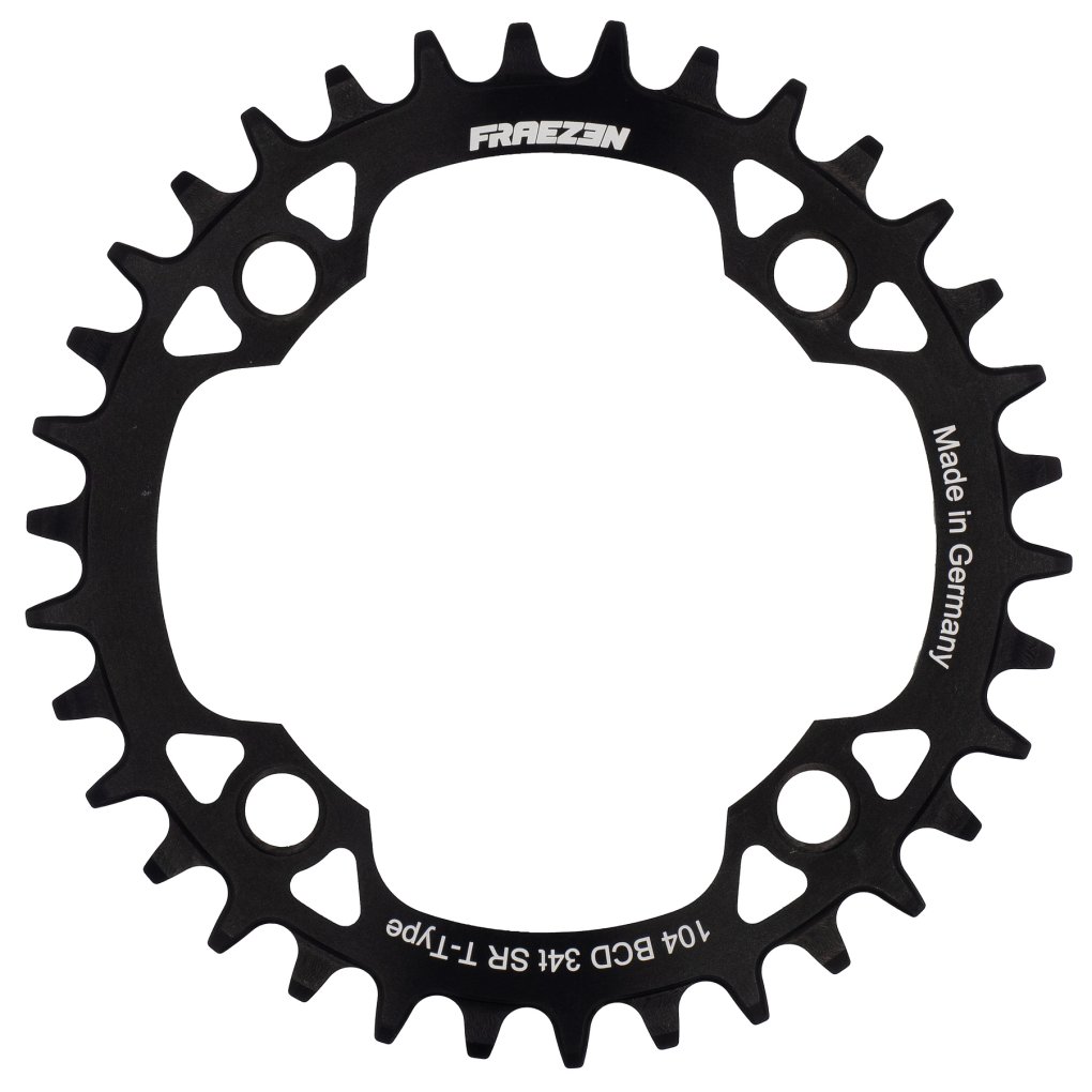 Fraezen BLATT MTB Chainring | SRAM T-Type | 104mm - black