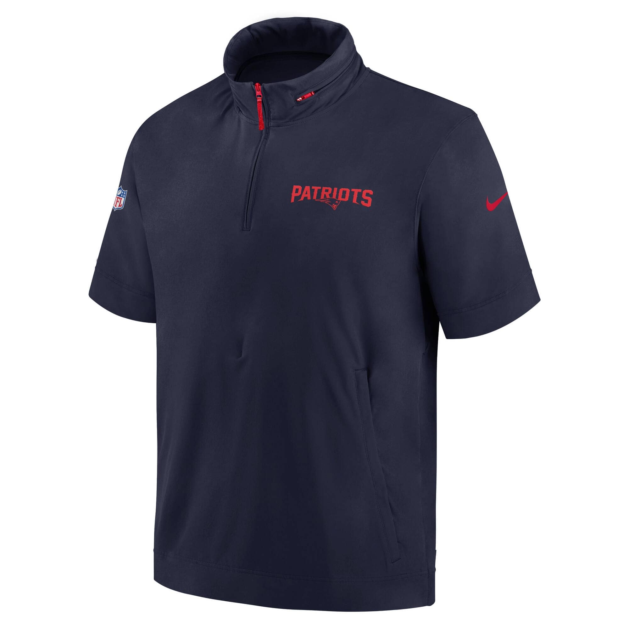 New England Patriots 2024 NFL Sideline Nike Lightweight Coach Jacket Navy