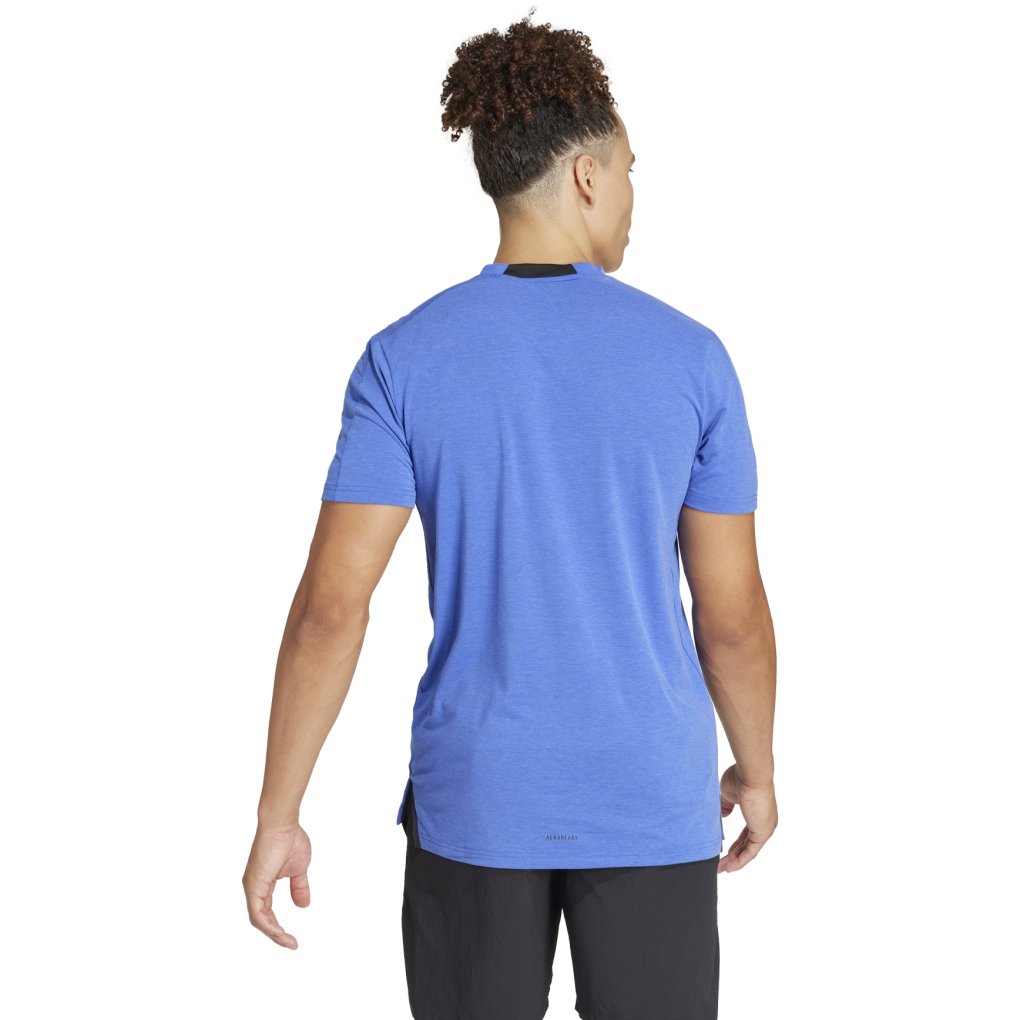 adidas Designed for Training Tee Men - semi lucid blue IS3816