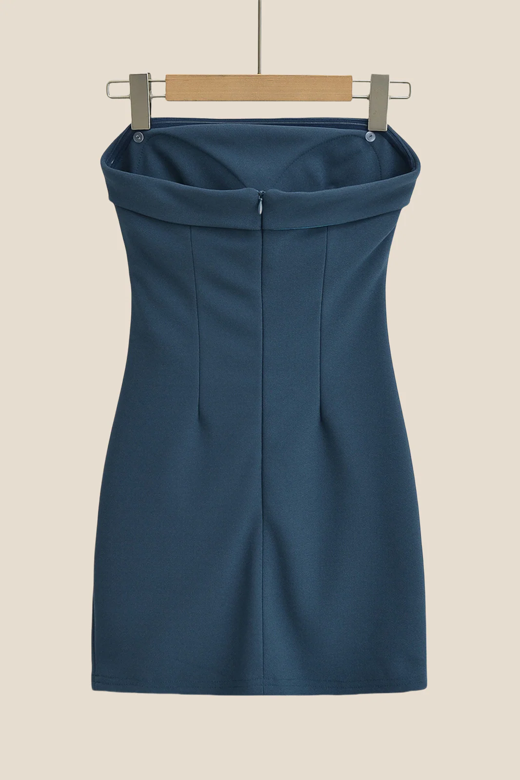 Navy Blue Convertible Bodycon Short Dress
