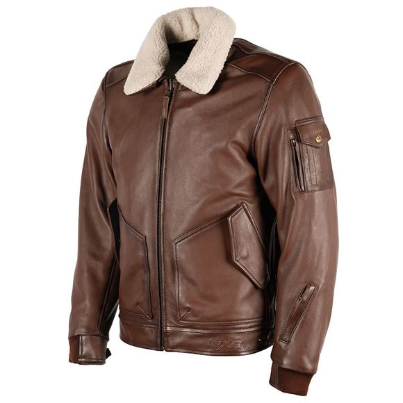 DXR ALBATROS Motorcycle Jacket - BrownRef: DXR0871