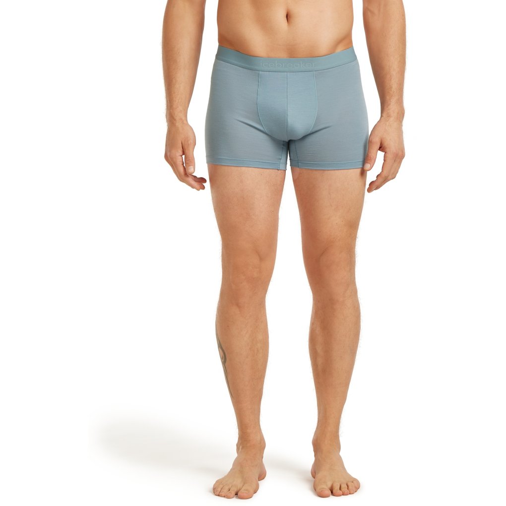 Icebreaker Merino 125 Cool-Lite™ Anatomica Boxers Men - Flint Blue