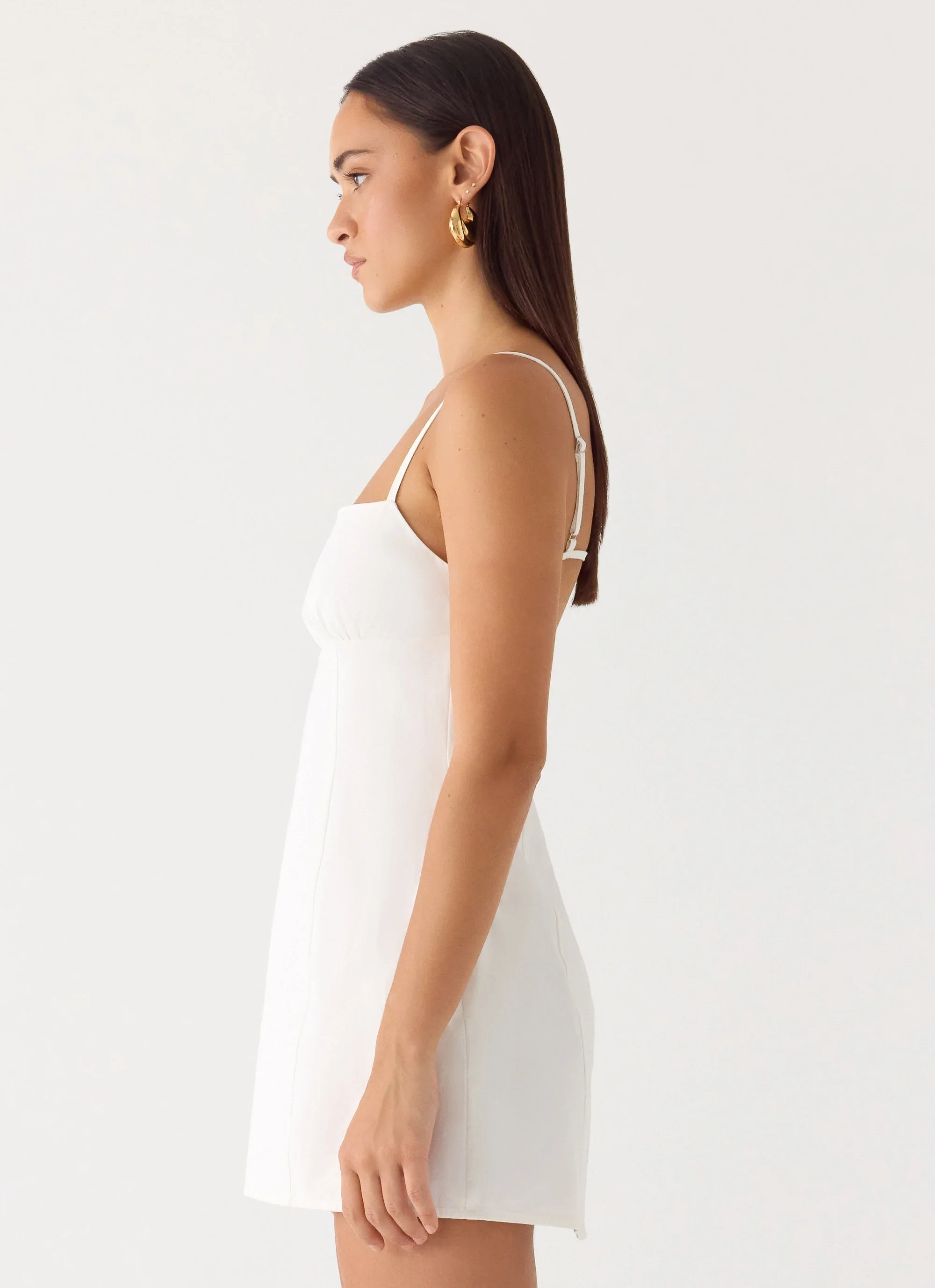 Second Sun Mini Dress - White