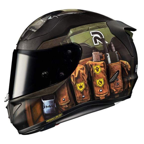 HJC RPHA 11 full face helmet - GHOST CALL OF DUTY - Black / GreenRef: HJ1001