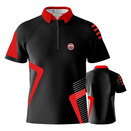 Bulls Team Dart Shirt - Red