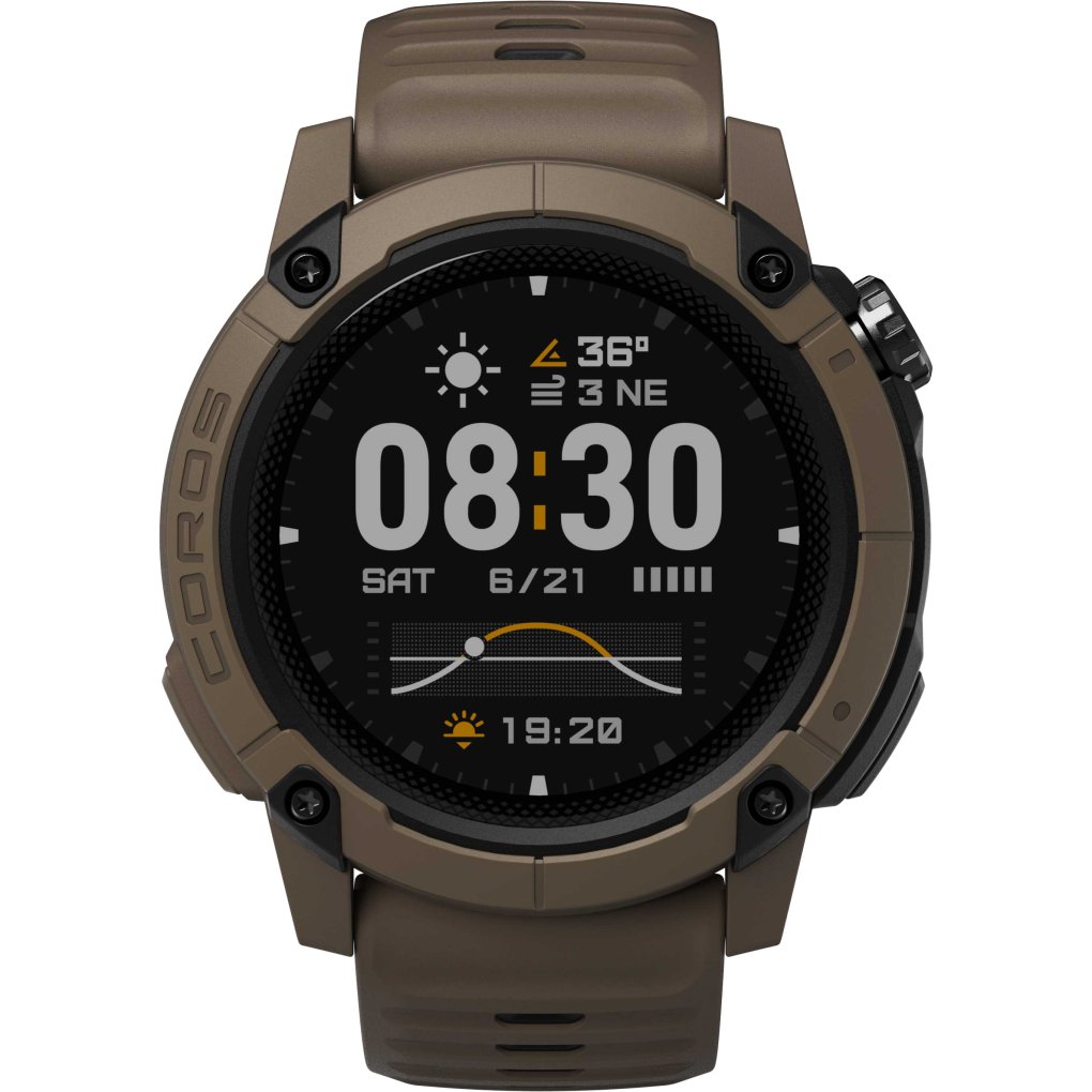COROS NOMAD GPS Outdoor Watch - Brown