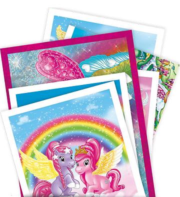 Lissy PONY Stickers 2024 - Album + Box With 36 Packets