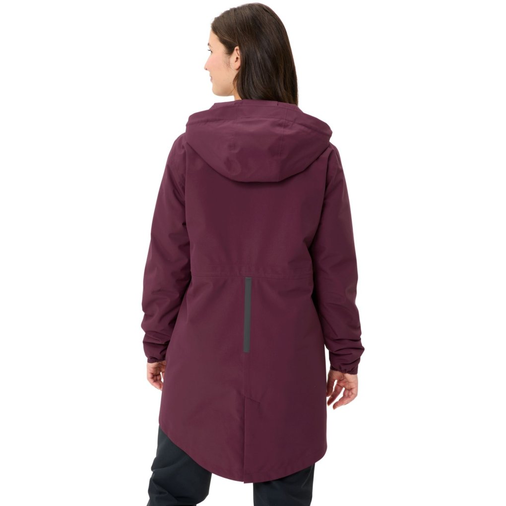 Vaude Cyclist padded Parka II Women - cassis