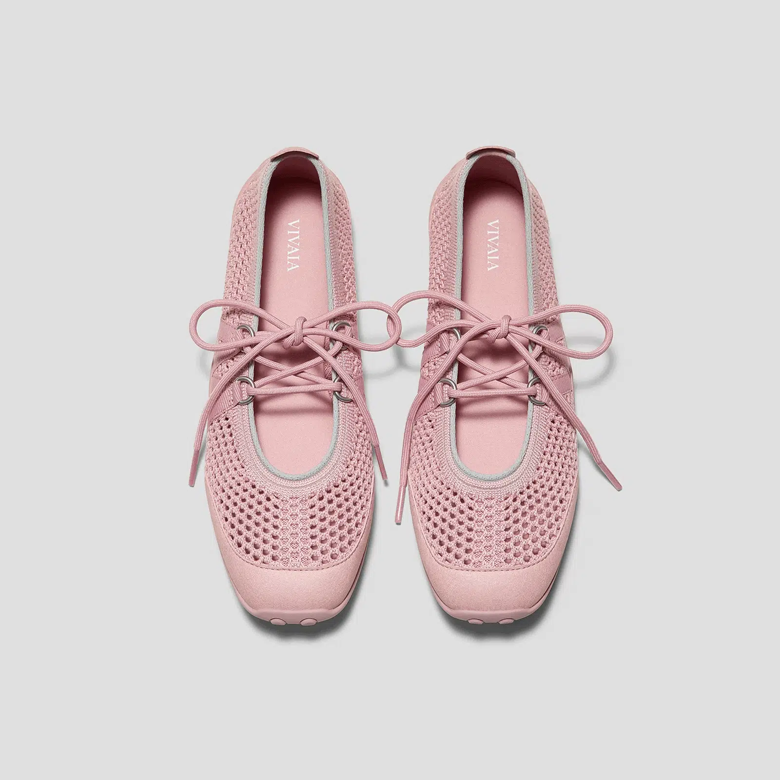 Square-Toe Hybrid Mesh Mary Janes (Cecily)