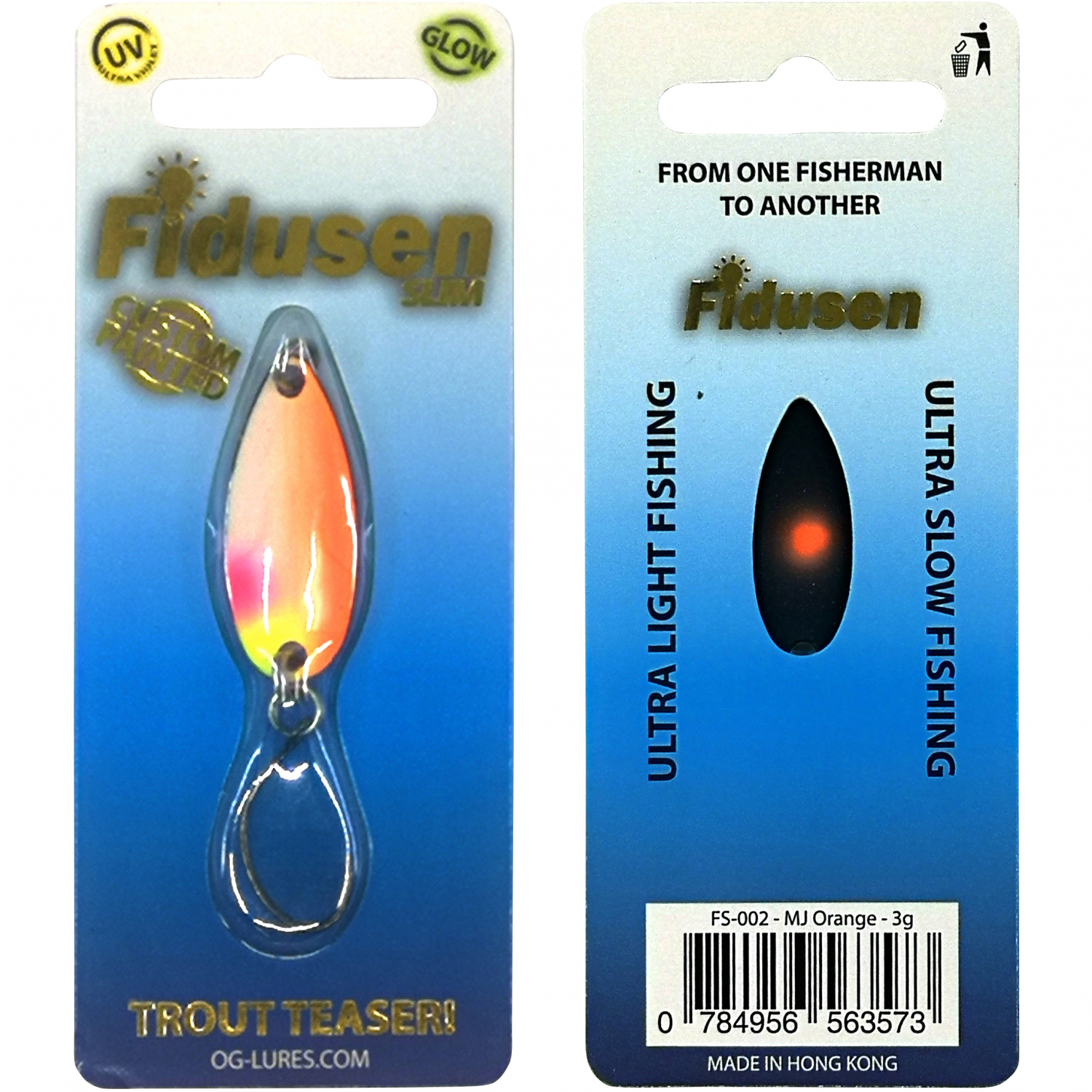 Westin Micro Bait Fidusen Slim (MJ Orange)