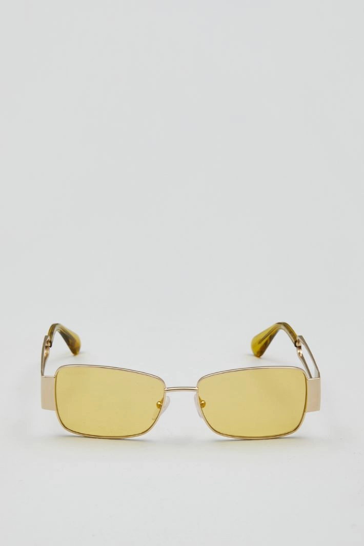 Metal glasses - YELLOW