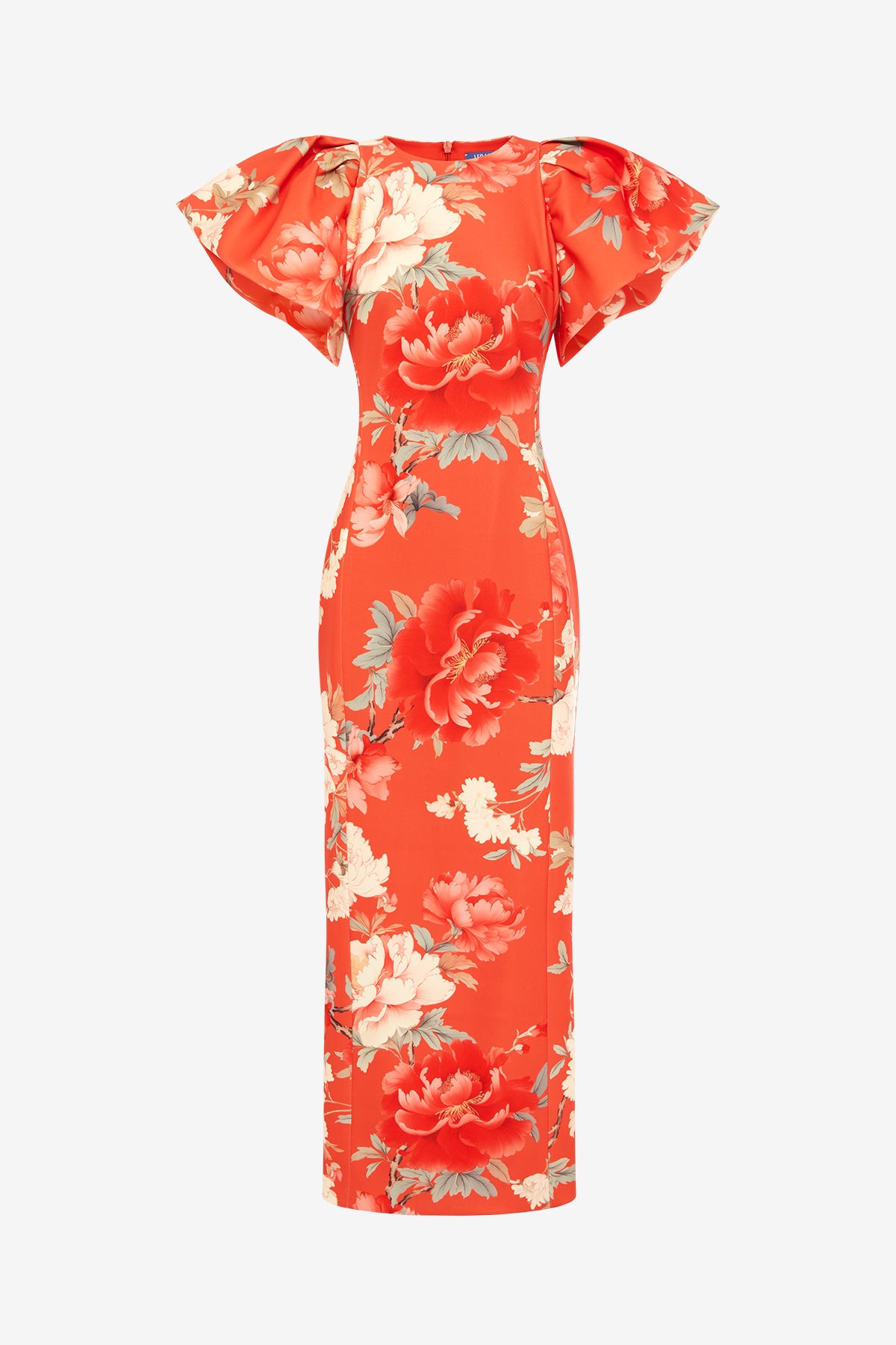 Lucinda Maxi Dress - Saffron Peony Print