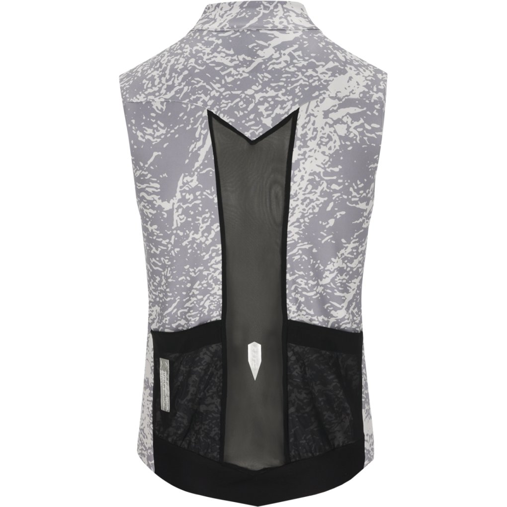 Q36.5 Gregarius Hybrid Alpi Camo Vest Men - grisaille blue