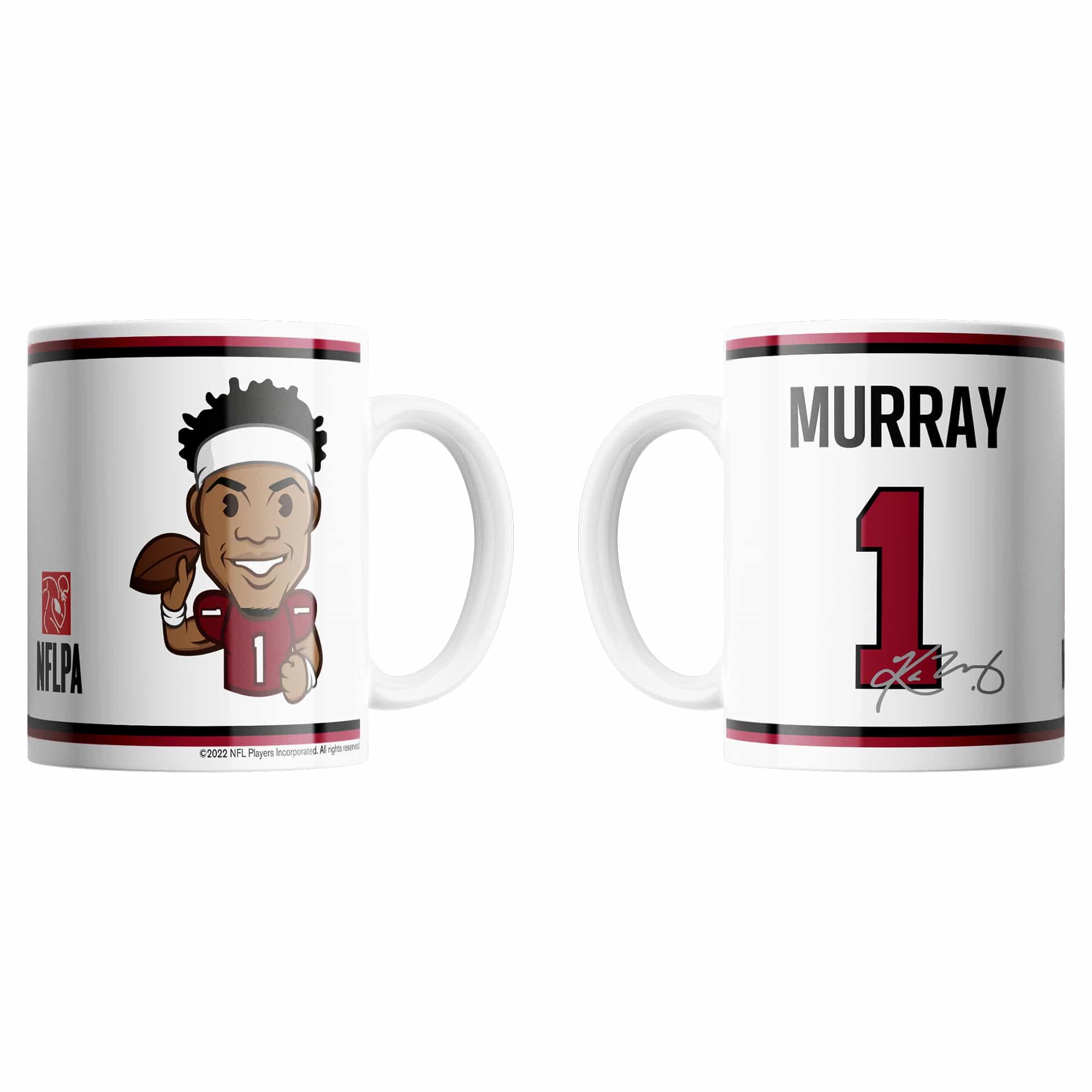 Kyler Murray #1 Emoji NFLPA Jumbo Mug (440 ml)