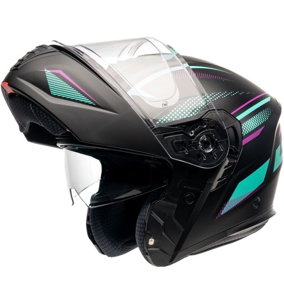 Casque modulable Dexter ATLAS HORIZON - Noir / BleuRef : DX0684