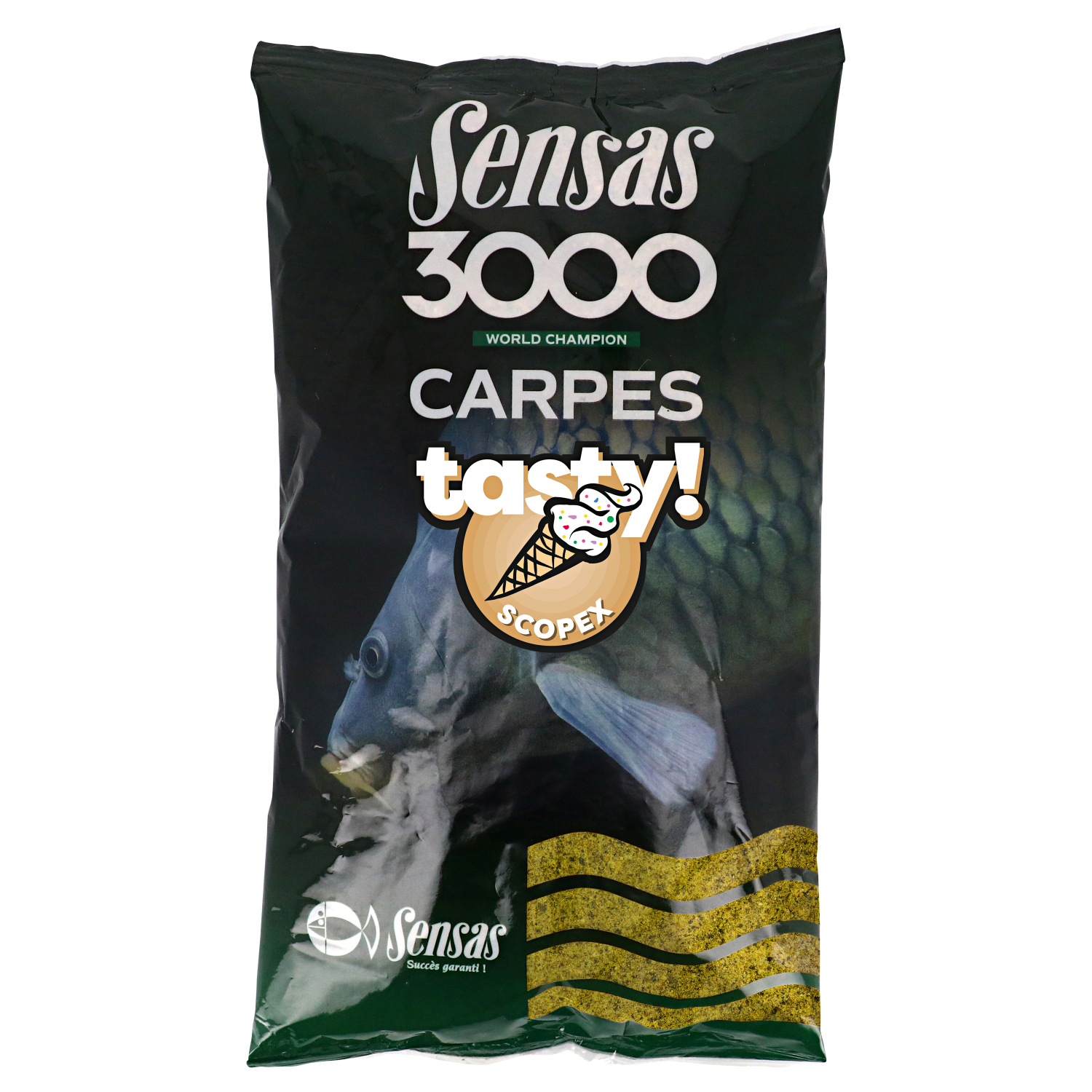 Sensas Groundbait Carp Tasty (scopex)