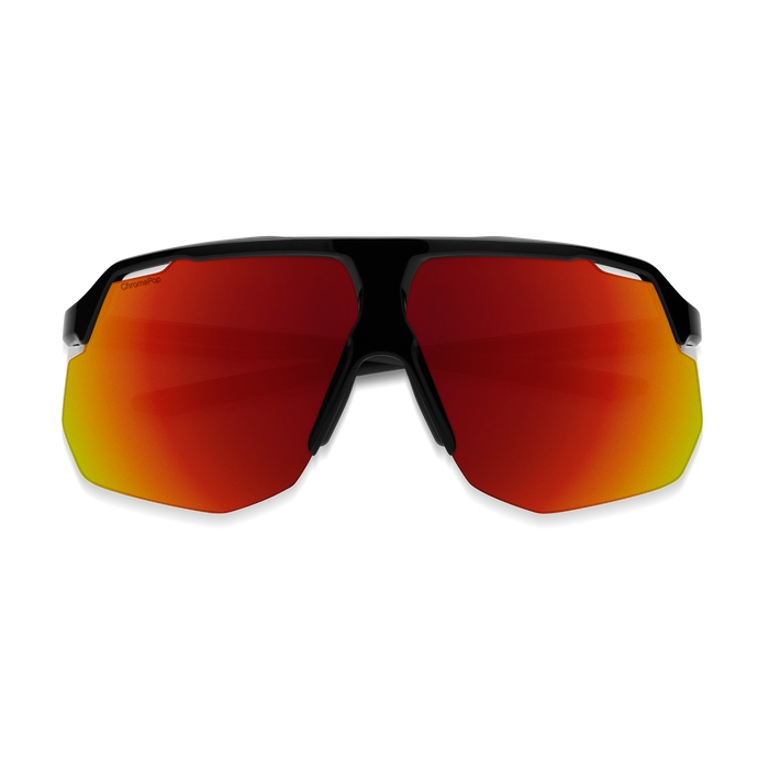 Smith Motive ChromaPop Glasses - Black - Red Mirror | Clear