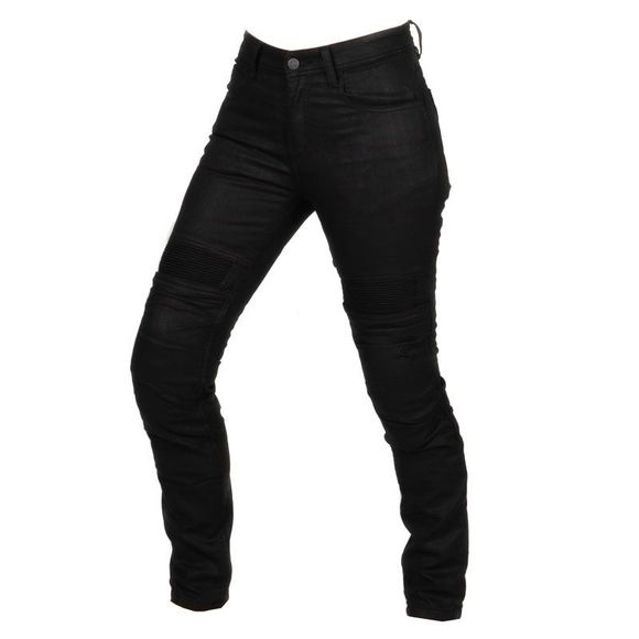 Jean Moto DXR KAPTOR LADY WAX - Slim - NoirRef : DXR0611