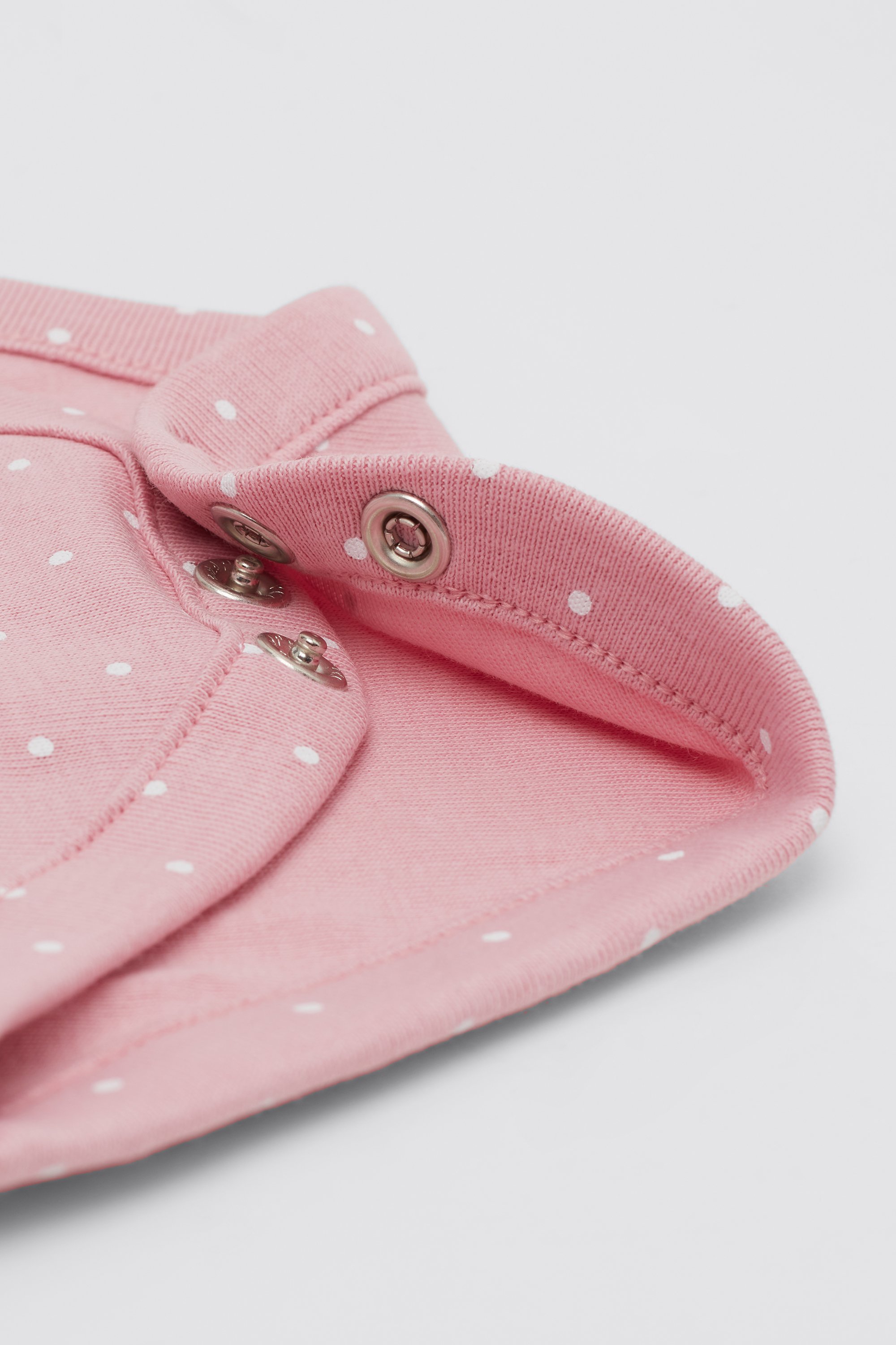 Baby Pure Cotton Bodysuit with Short Sleeves