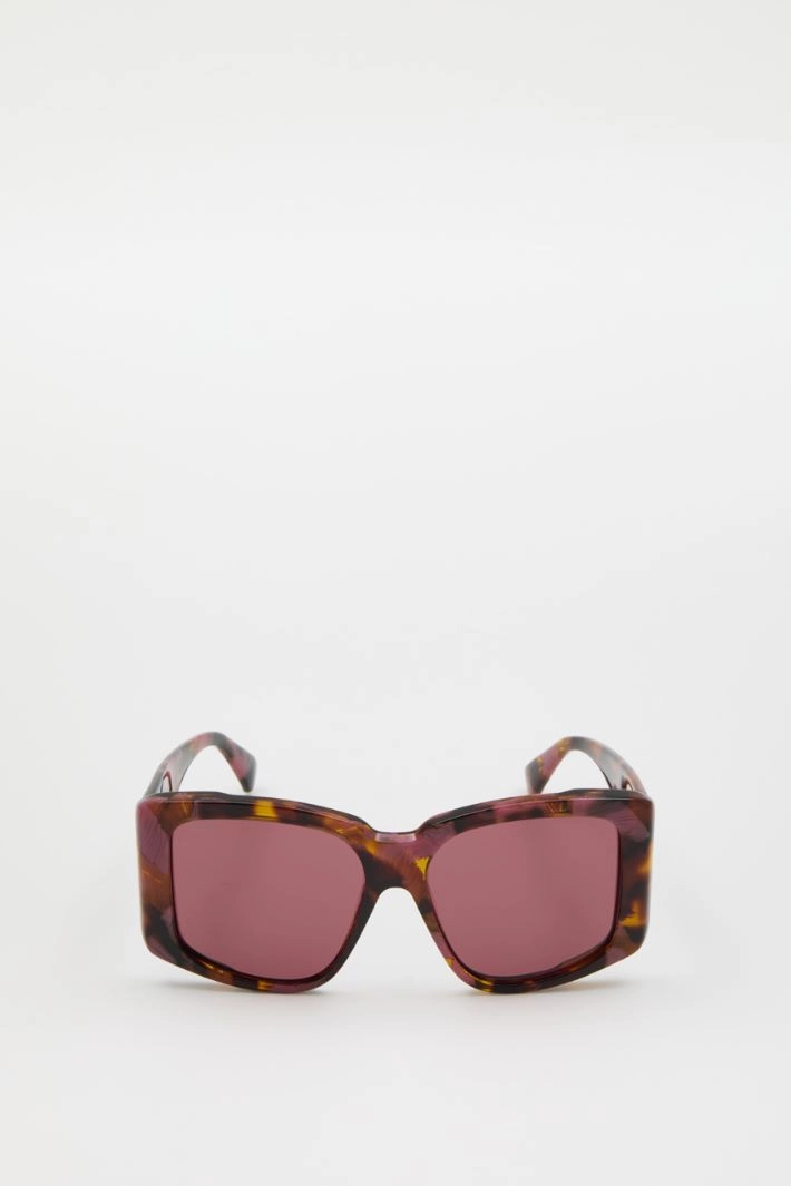 Oversized square sunglasses - PINK