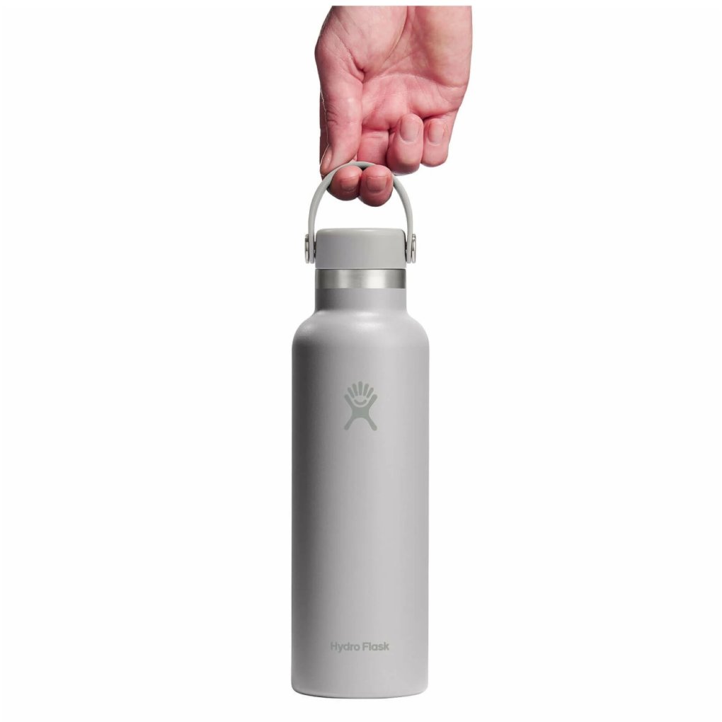 Hydro Flask 21oz Standard Mouth Insulated Bottle + Flex Cap - 621ml - Birch