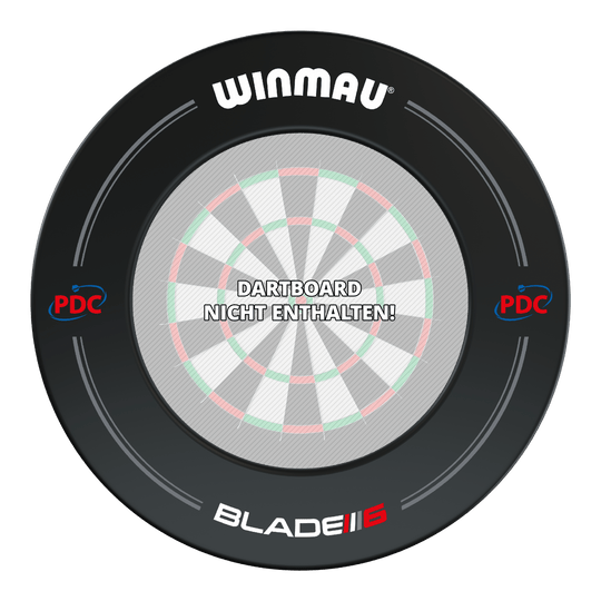 Winmau PDC Dartboard Surround - Black
