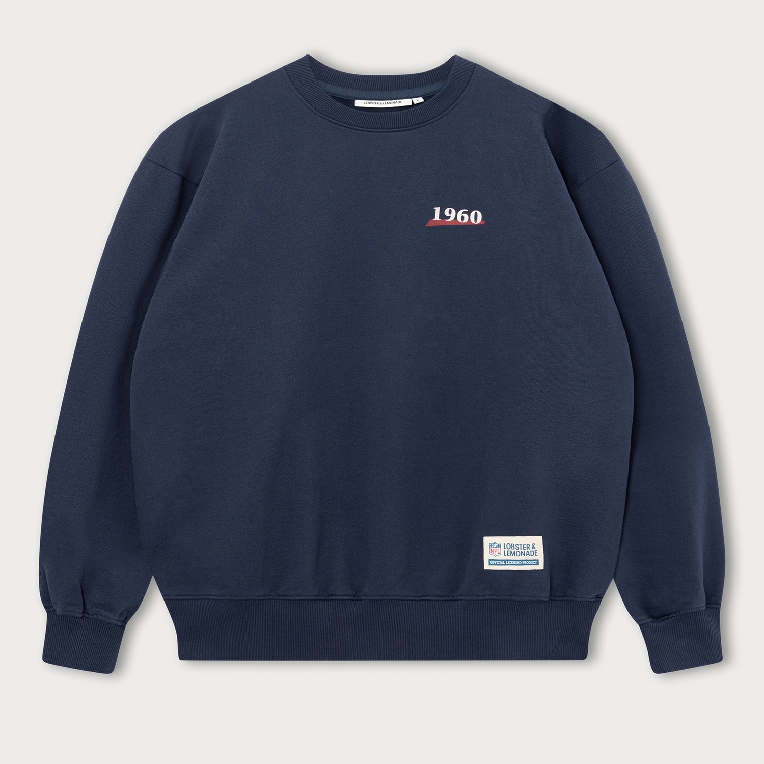 Buffalo Bills L&L '96 Classics NFL Crew Sweater Navy