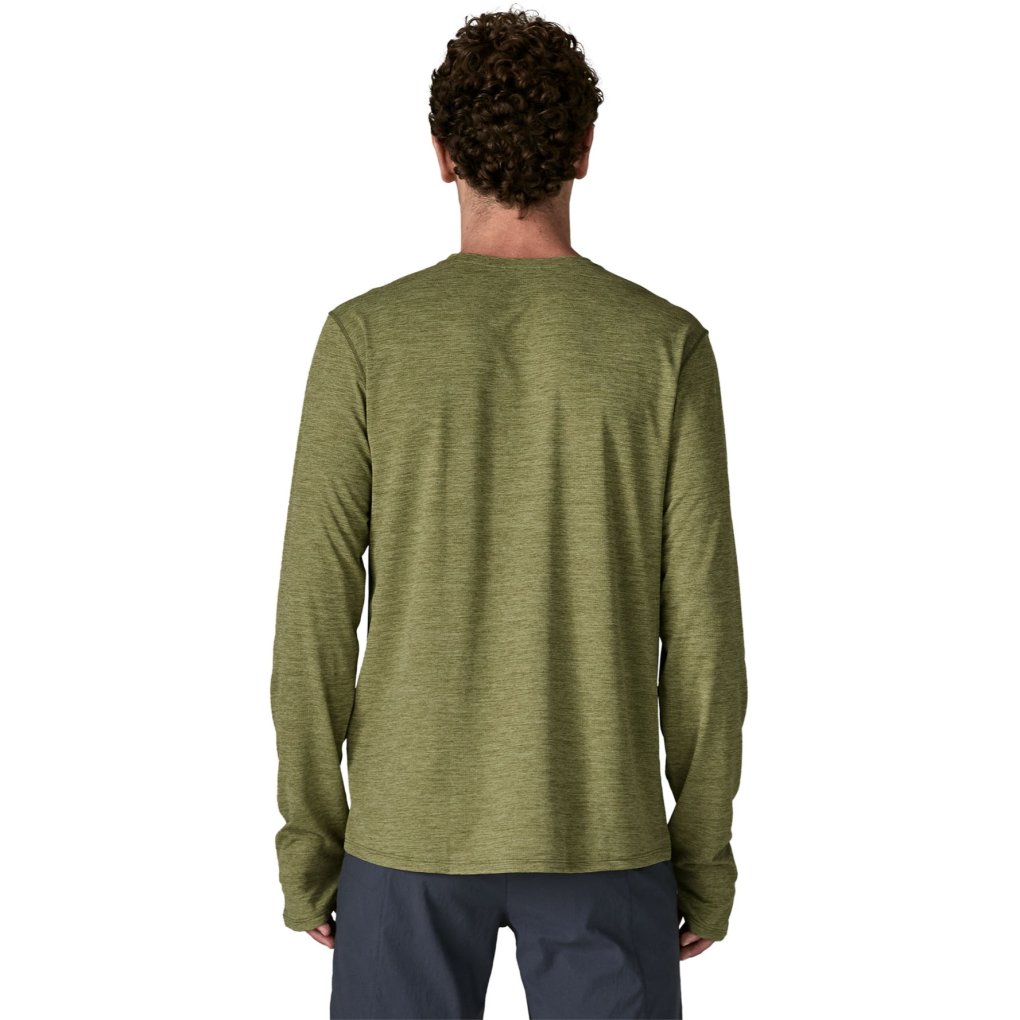 Patagonia Cap Cool Sun Long Sleeve Shirt Men - Caper Green - Buckhorn Green X-Dye