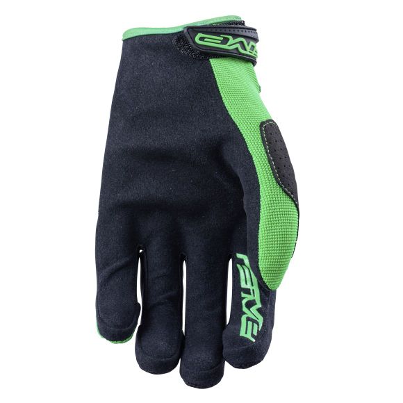 Five MXF3 BLACK FLUO GREEN 2019 cross gloves - GreenRef: FV0129