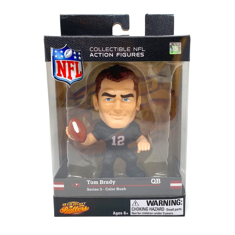 Tom Brady Tampa Bay Buccaneers Big Shot Ballers NFL Figure