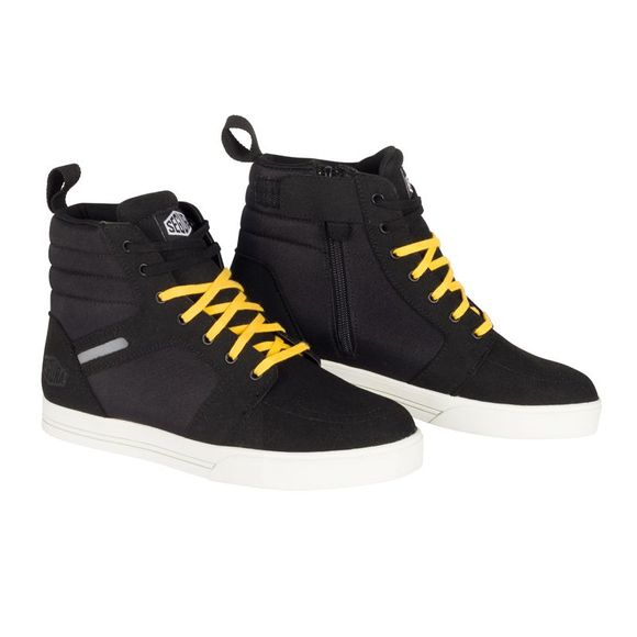 Segura Santana Moto Sneakers - Black / YellowRef: SG1459