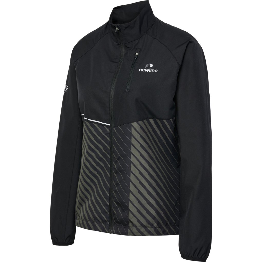 Newline Pace Jacket Women - black beluga aop