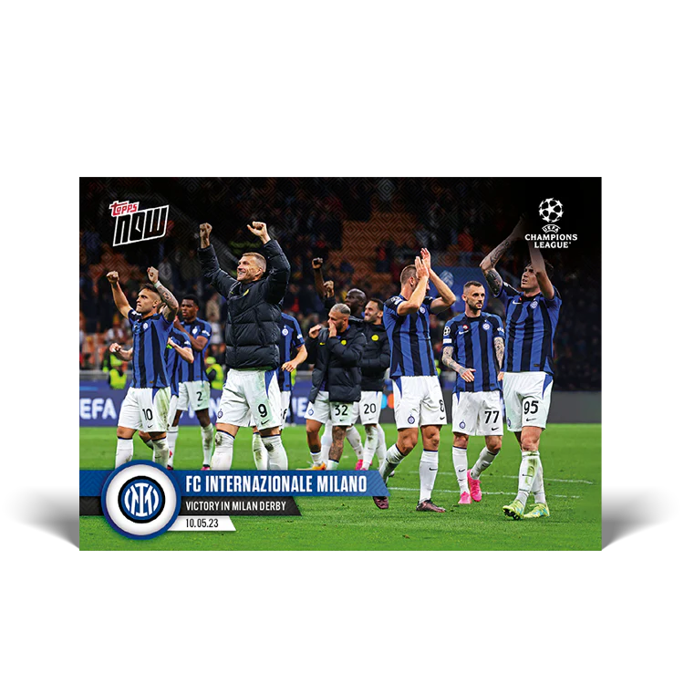 Topps UK - Victory in Milan Derby - UCL TOPPS NOW® Card #107