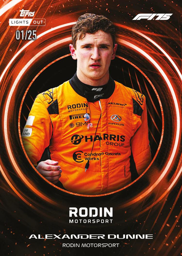 2025 Topps Lights Out Formula 1 F1 Hobby Box