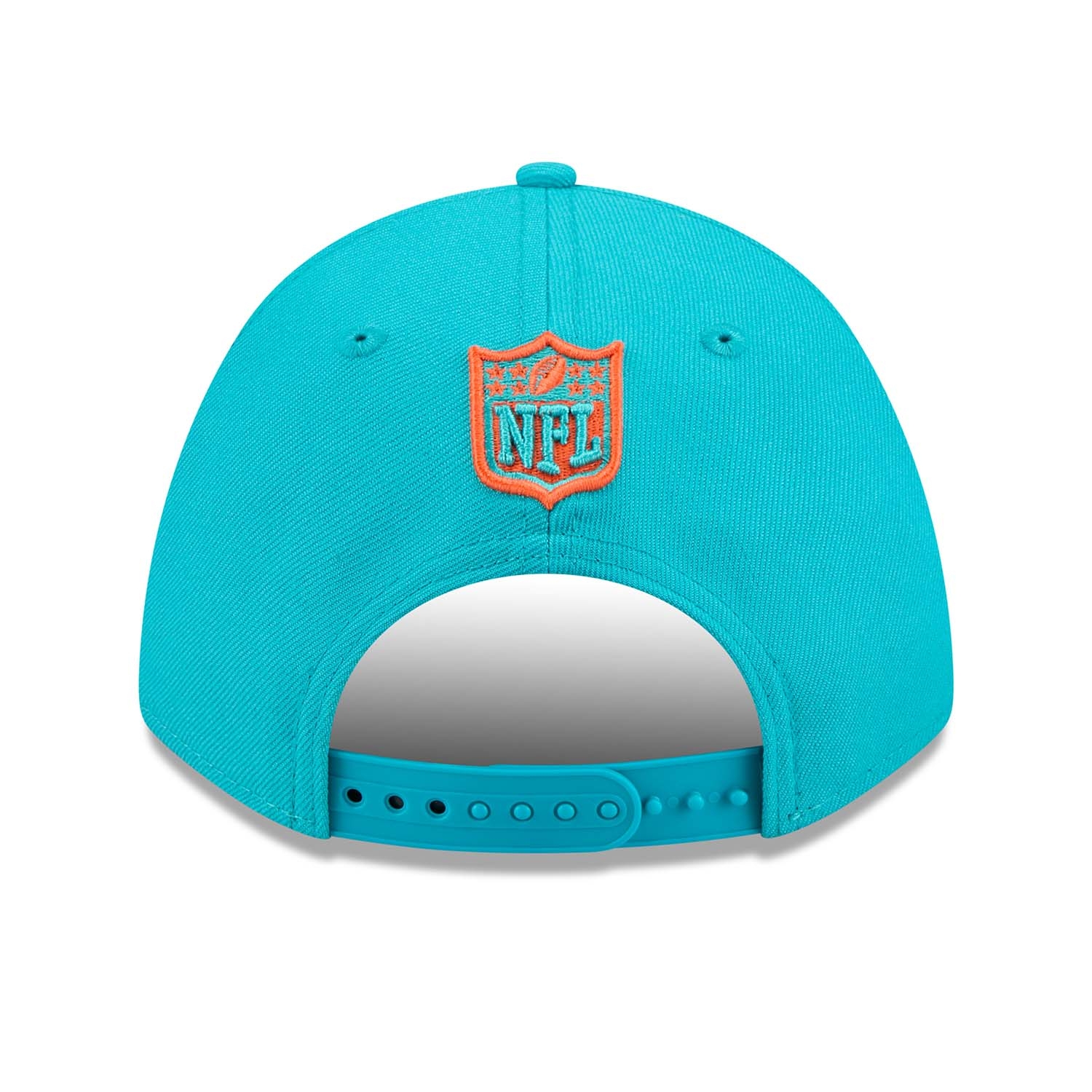 Miami Dolphins NFL Team Logo New Era 9FORTY M-Crown Snapback Cap Aqua