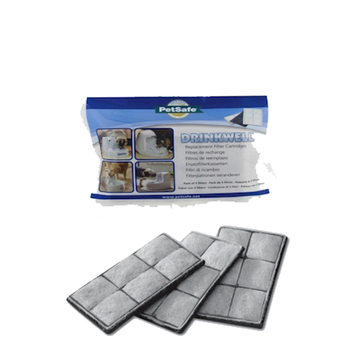 PetSafe Drinkwell Fountain Filters - Pack of 3