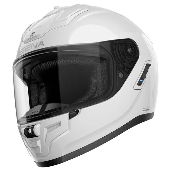 Sena PHANTOM Full Face Helmet WITH INTERCOM - WhiteRef: Sen0127-C758