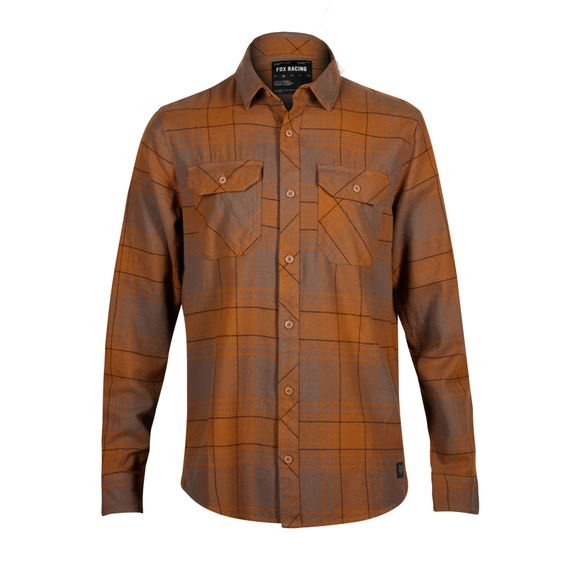 Fox traildust shirt - brownRef: Fx4358-C65582