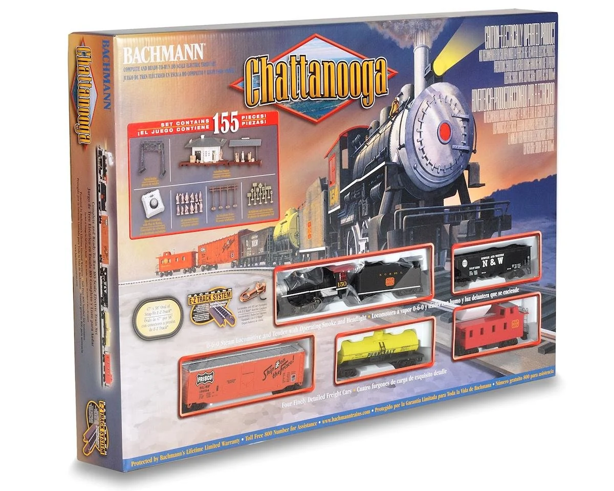 HO Chattanooga Train Set Bachmann #00626