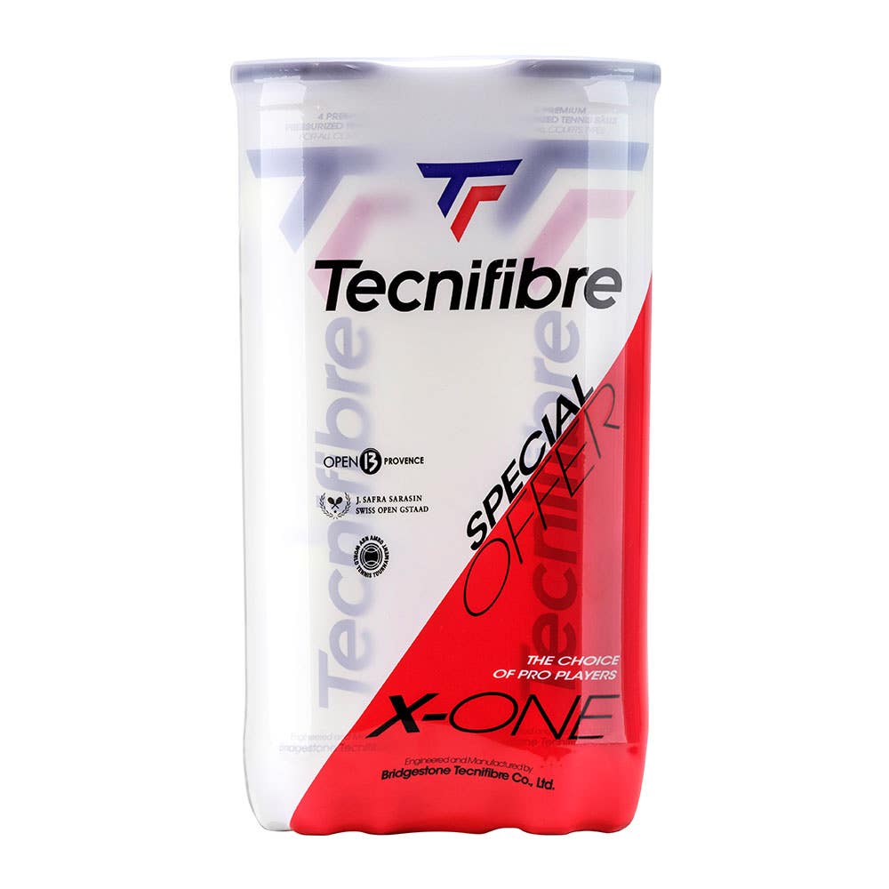 TECNIFIBRE X-ONE TENNIS BALLS - BIPACK