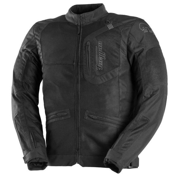 Furygan AQUILON Motorcycle Jacket - Black / GreyRef: FU1401