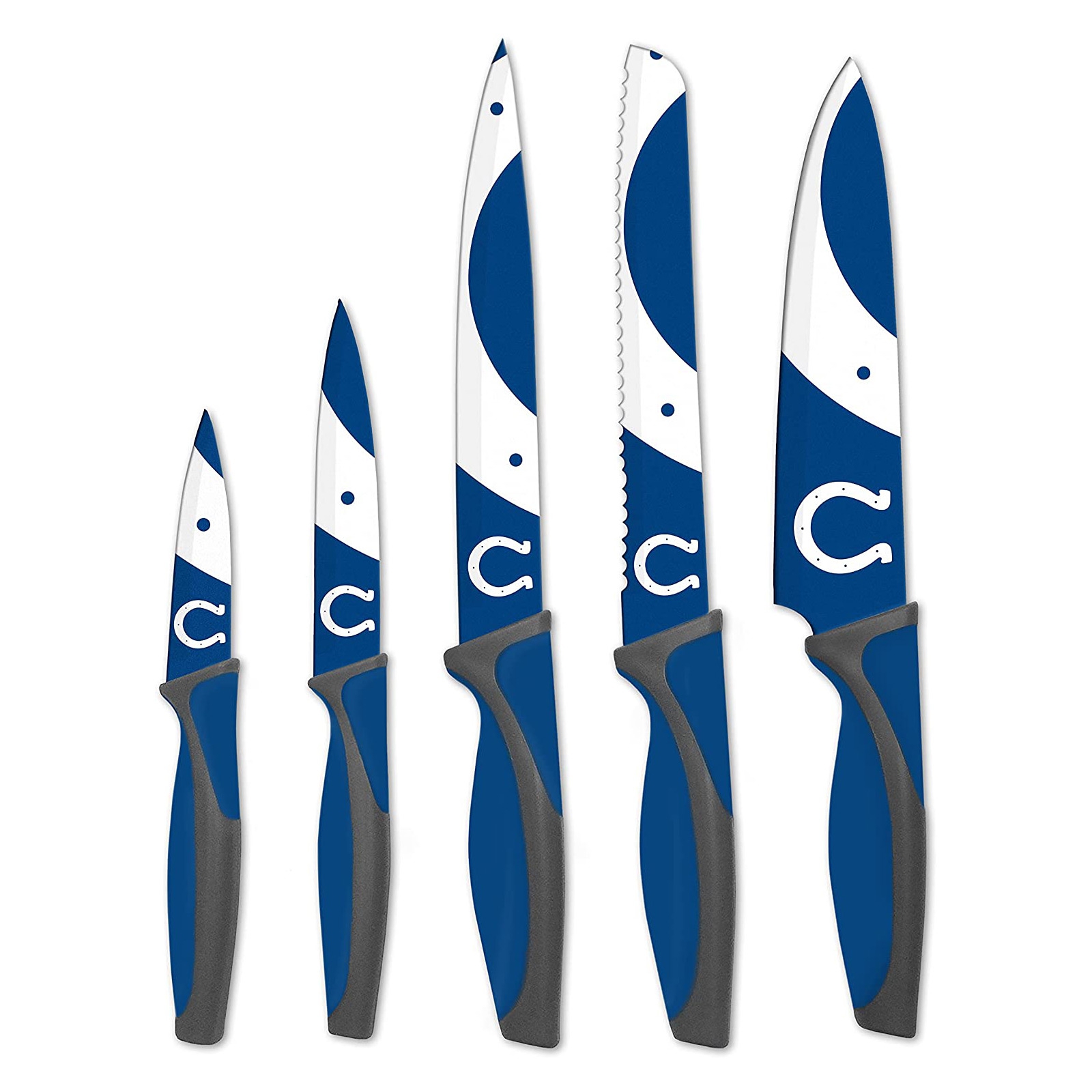 Indianapolis Colts NFL 5-Piece Kitchen Knife Set