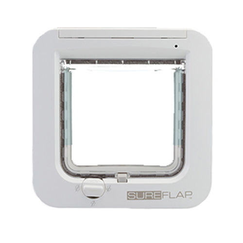 SureFlap Microchip Cat Flap - Grey/white