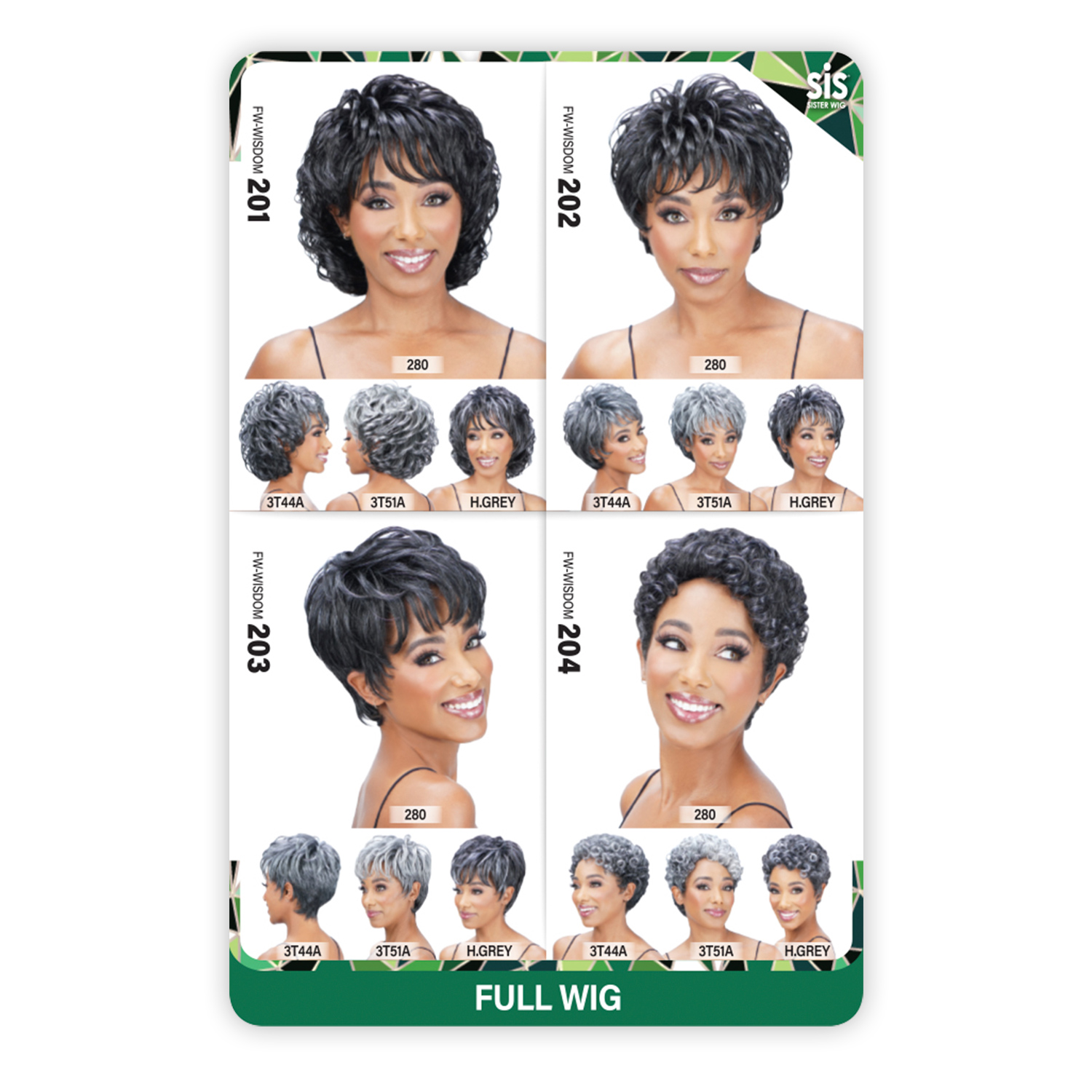 Zury Sis Full Wig FW-Wisdom 202
