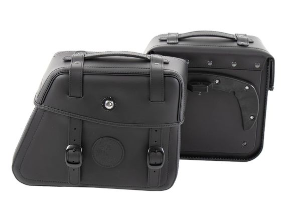 Hepco & Becker Saddlebags Complete Kit Rugged 21 l for C-Bow support - black UniversalRef: HBE05517A / 620355 00 01