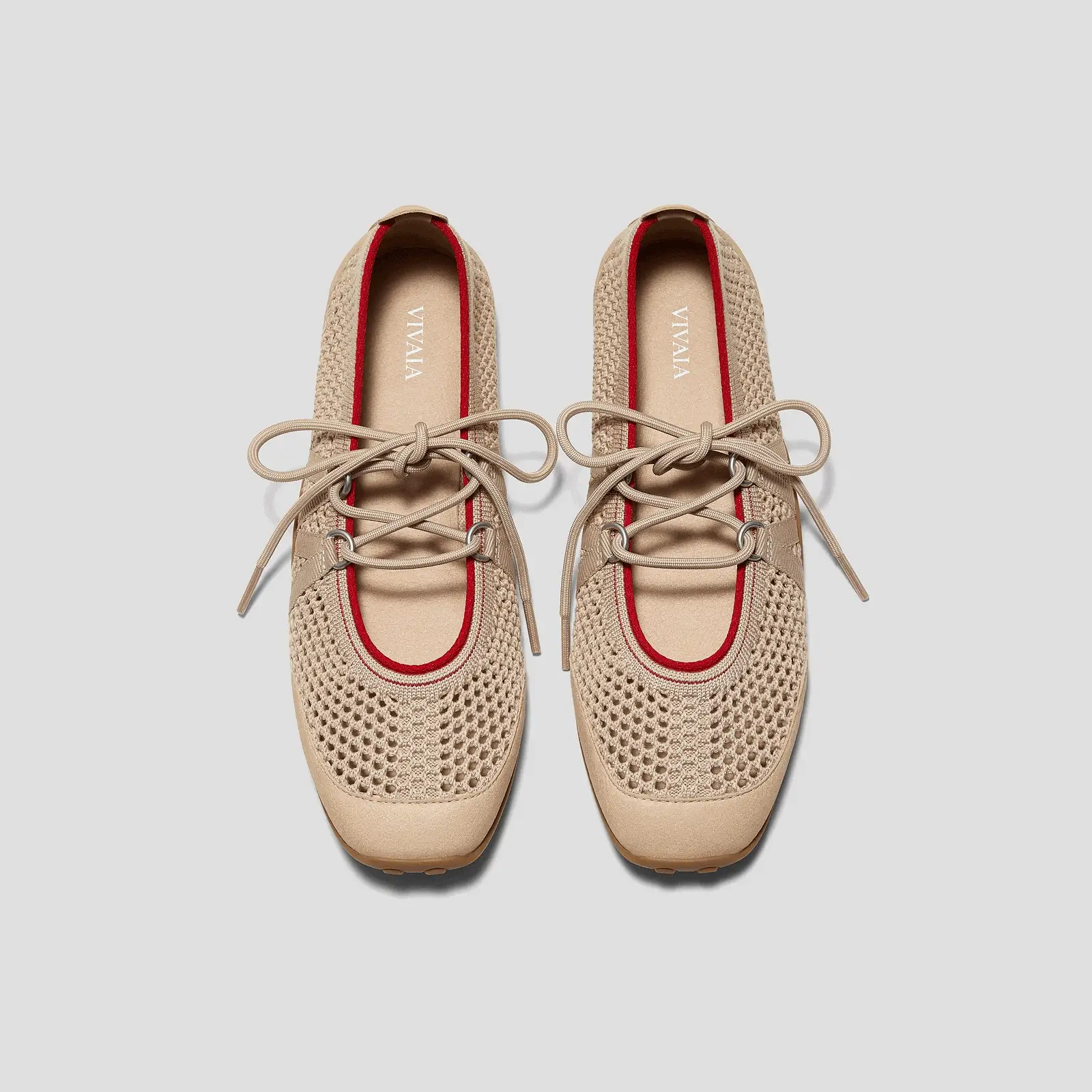 Square-Toe Hybrid Mesh Mary Janes (Cecily)