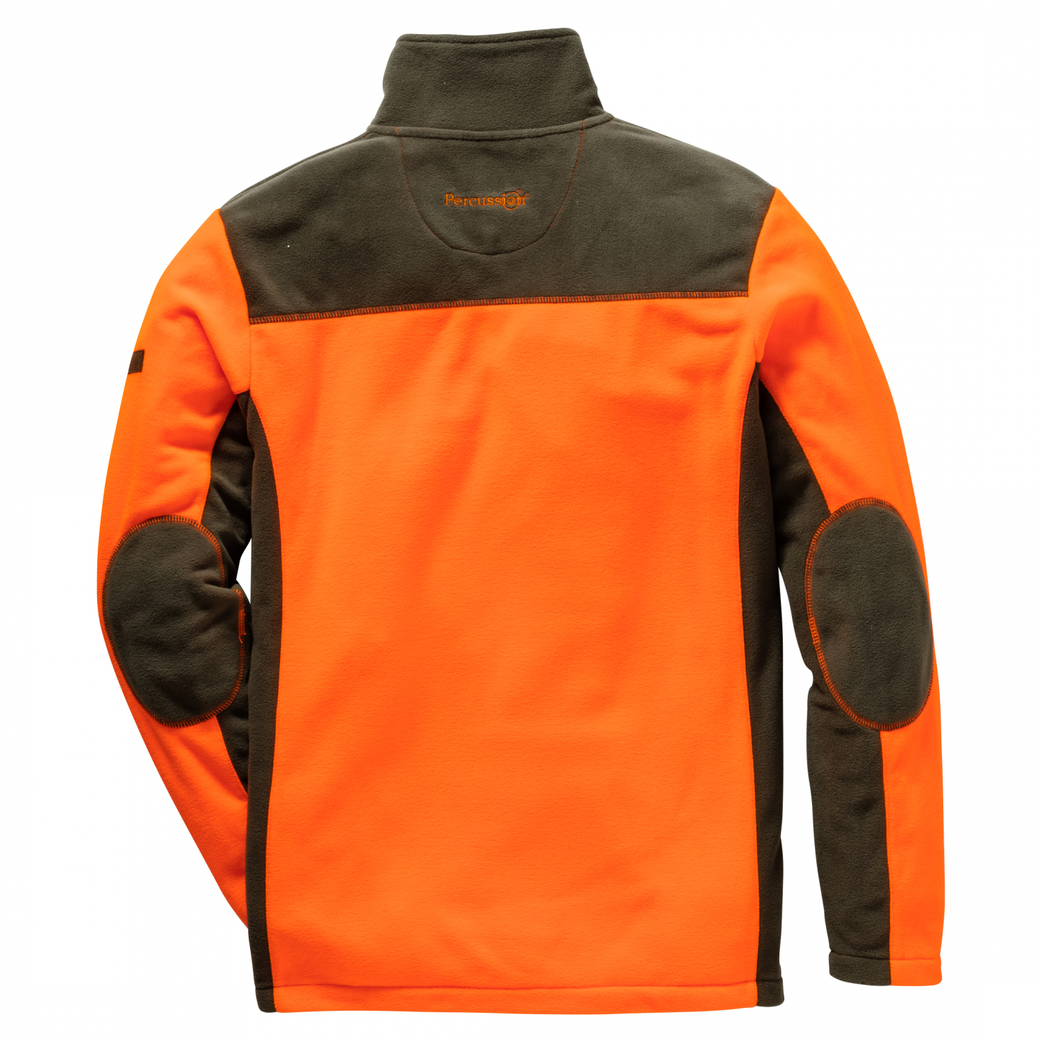 Percussion Fleece Sweater (khaki\/orange)