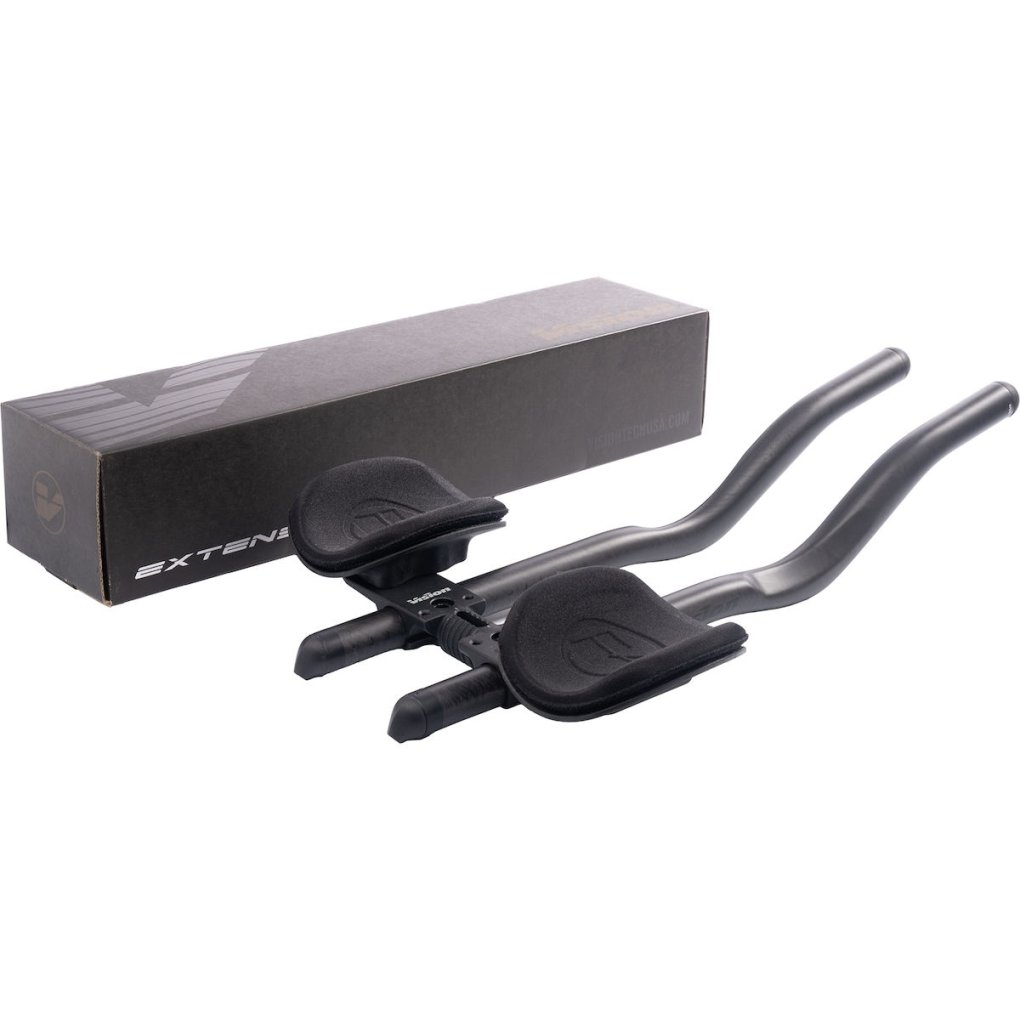 Vision Metron TFA EVO JS-Bend Extensions with Bridge - V0261 - black